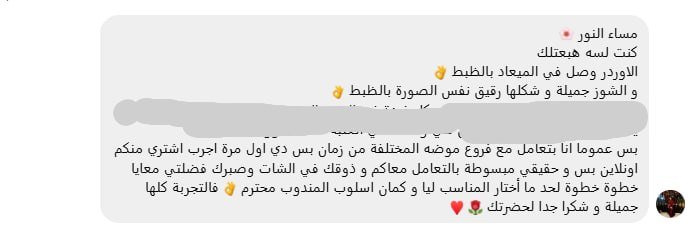 Customer Review Screenshot